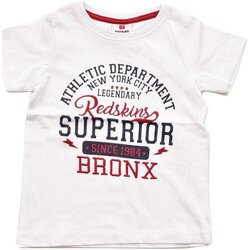 Υφασμάτινα Παιδί T-shirts & Μπλούζες Redskins RS2154 Άσπρο
