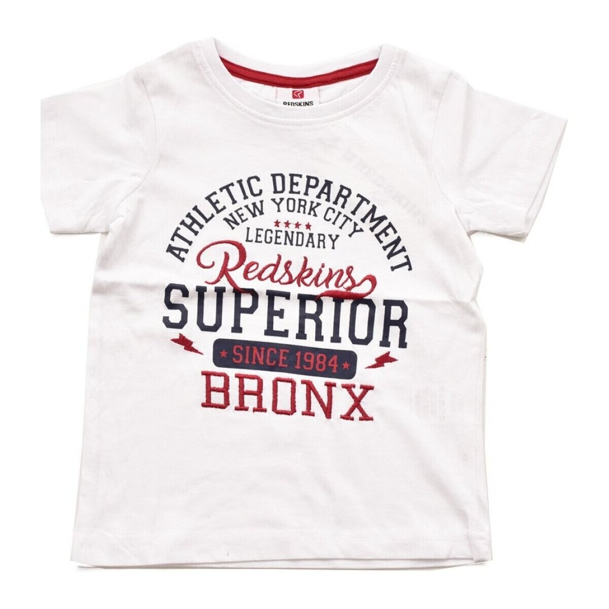 Υφασμάτινα Παιδί T-shirts & Μπλούζες Redskins RS2154 Άσπρο