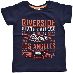 Υφασμάτινα Παιδί T-shirts & Μπλούζες Redskins RS2194 Μπλέ