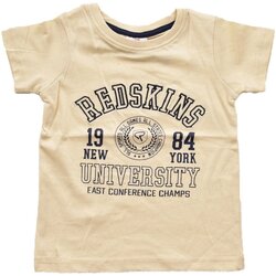 Υφασμάτινα Παιδί T-shirts & Μπλούζες Redskins RS2224 Beige