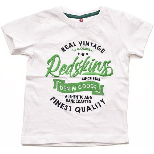 Υφασμάτινα Παιδί T-shirts & Μπλούζες Redskins RS2244 Άσπρο