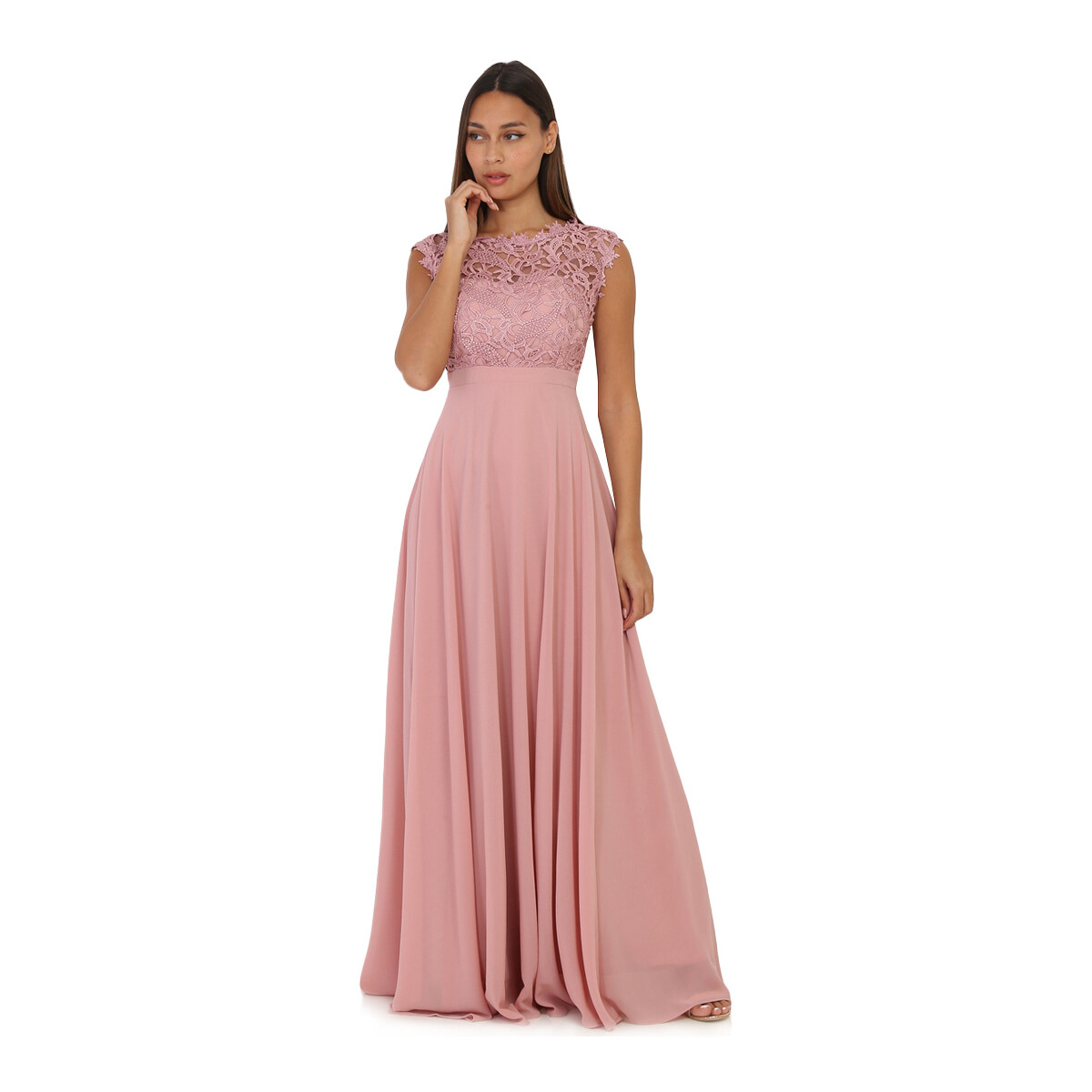 Υφασμάτινα Γυναίκα Φορέματα La Modeuse 19406_P54543 Ροζ