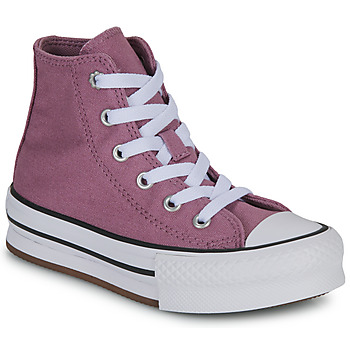 Παπούτσια Κορίτσι Ψηλά Sneakers Converse CHUCK TAYLOR ALL STAR EVA LIFT PLATFORM FELINE FLORALS Violet