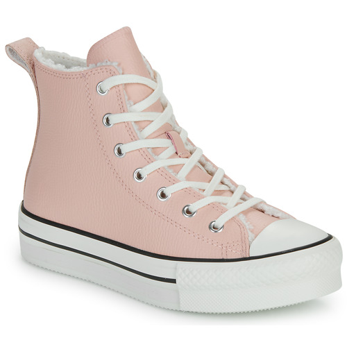 Παπούτσια Κορίτσι Ψηλά Sneakers Converse CHUCK TAYLOR ALL STAR PLATFORM LIFT WARM WINTER ESSENTIALS Ροζ