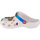 Παπούτσια Κορίτσι Παντόφλες Crocs Classic Rainbow High Kids Clog Άσπρο