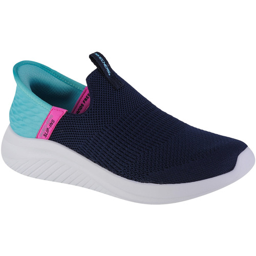 Παπούτσια Κορίτσι Χαμηλά Sneakers Skechers Ultra Flex 3.0 - Fresh Time Slip-ins Μπλέ