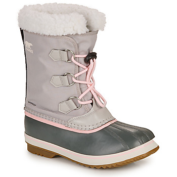 Παπούτσια Κορίτσι Snow boots Sorel YOOT PAC NYLON Grey / Ροζ