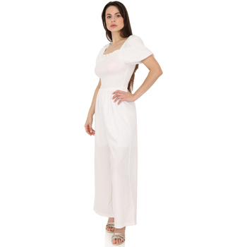 Υφασμάτινα Γυναίκα Ολόσωμες φόρμες / σαλοπέτες La Modeuse 66102_P153425 Άσπρο