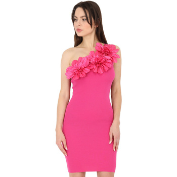 Υφασμάτινα Γυναίκα Φορέματα La Modeuse 66289_P153988 Ροζ