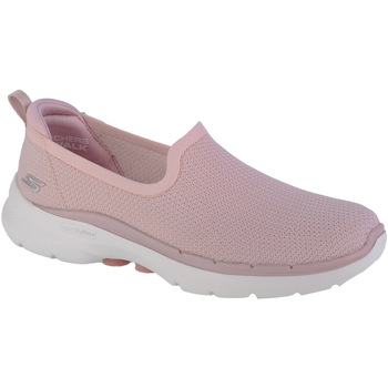 Παπούτσια Γυναίκα Χαμηλά Sneakers Skechers Go Walk 6 - Clear Virtue Ροζ