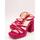 Παπούτσια Γυναίκα Σανδάλια / Πέδιλα Alma Blue  Ροζ