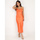Υφασμάτινα Γυναίκα Φορέματα La Modeuse 66215_P153706 Orange