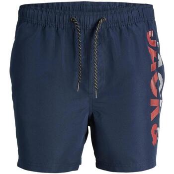 Υφασμάτινα Αγόρι Μαγιώ / shorts για την παραλία Jack & Jones  Μπλέ