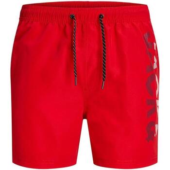 Υφασμάτινα Αγόρι Μαγιώ / shorts για την παραλία Jack & Jones  Red