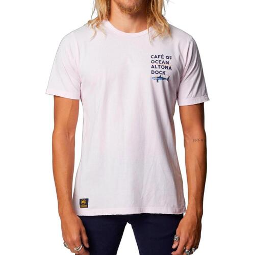 Υφασμάτινα Άνδρας T-shirt με κοντά μανίκια Altonadock  Ροζ