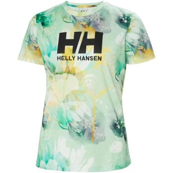 Υφασμάτινα Γυναίκα T-shirt με κοντά μανίκια Helly Hansen  Green