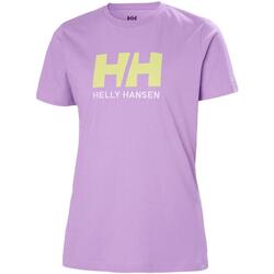 Υφασμάτινα Γυναίκα T-shirt με κοντά μανίκια Helly Hansen  Violet