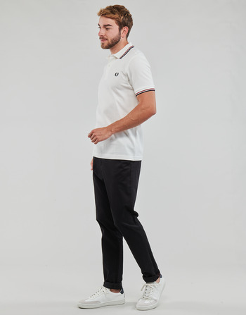 Fred Perry TWIN TIPPED FRED PERRY SHIRT Άσπρο