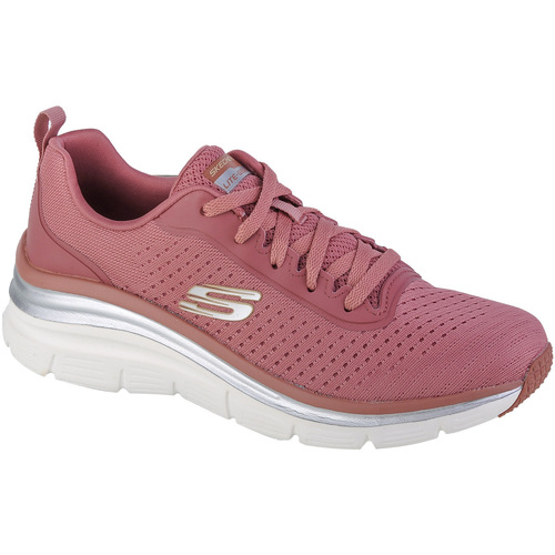 Παπούτσια Γυναίκα Χαμηλά Sneakers Skechers Fashion Fit - Make Moves Ροζ
