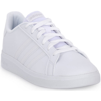 Παπούτσια Αγόρι Sneakers adidas Originals GRAND COURT 2 K Άσπρο