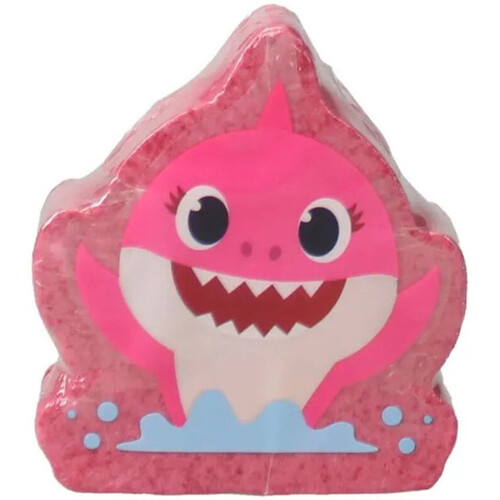 beauty Γυναίκα Πινέλα Pinkfong Sparkling Baby Shark Bath Bomb - Rose Ροζ