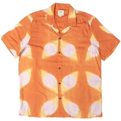 Υφασμάτινα Άνδρας Πουκάμισα με μακριά μανίκια Otherwise Ilios Shirt - Print Orange