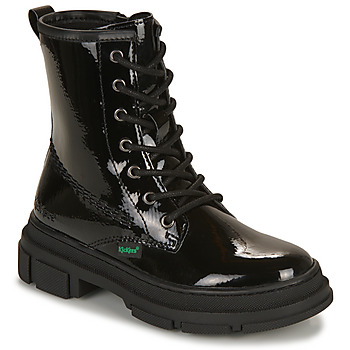 Παπούτσια Κορίτσι Μπότες Kickers KICK GOJI Black / Vernis