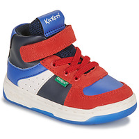 Παπούτσια Παιδί Ψηλά Sneakers Kickers KICKALIEN Red / Marine / Μπλέ