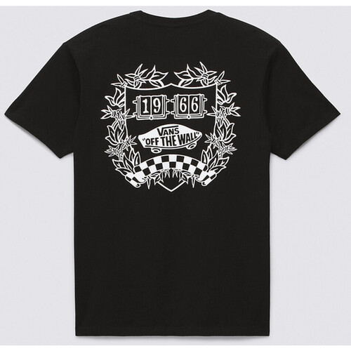Υφασμάτινα Άνδρας T-shirts & Μπλούζες Vans Academy crest ss tee Black