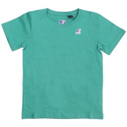Υφασμάτινα Παιδί T-shirt με κοντά μανίκια K-Way K4114WW Green