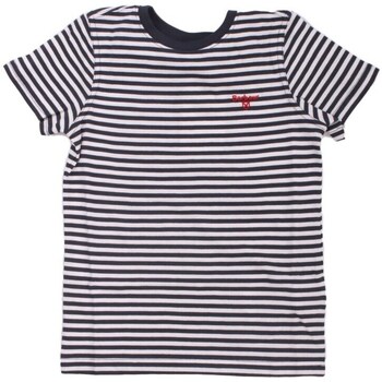 Υφασμάτινα Αγόρι T-shirt με κοντά μανίκια Barbour CTS0131 Μπλέ