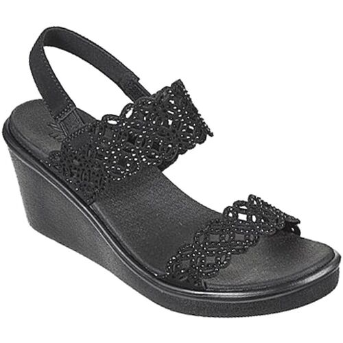 Παπούτσια Γυναίκα Σανδάλια / Πέδιλα Skechers Rumble on sassy dayz Black