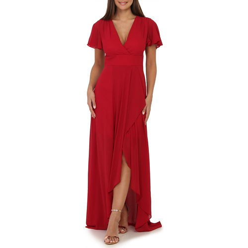 Υφασμάτινα Γυναίκα Φορέματα La Modeuse 61271_P139706 Red