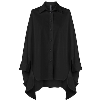 Υφασμάτινα Γυναίκα Μπλούζες Wendy Trendy Camisa 110938 - Black Black
