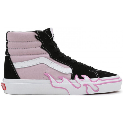 Παπούτσια Γυναίκα Skate Παπούτσια Vans Sk8-hi flame Violet
