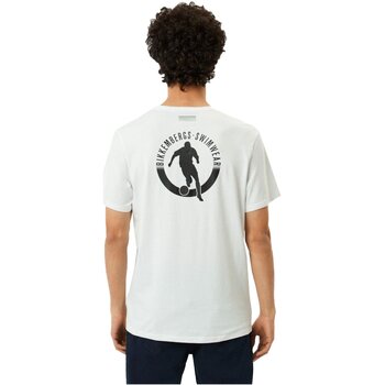 Υφασμάτινα Άνδρας T-shirt με κοντά μανίκια Bikkembergs BKK2MTS01 Άσπρο