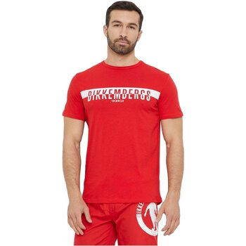 Υφασμάτινα Άνδρας T-shirt με κοντά μανίκια Bikkembergs BKK2MTS03 Red