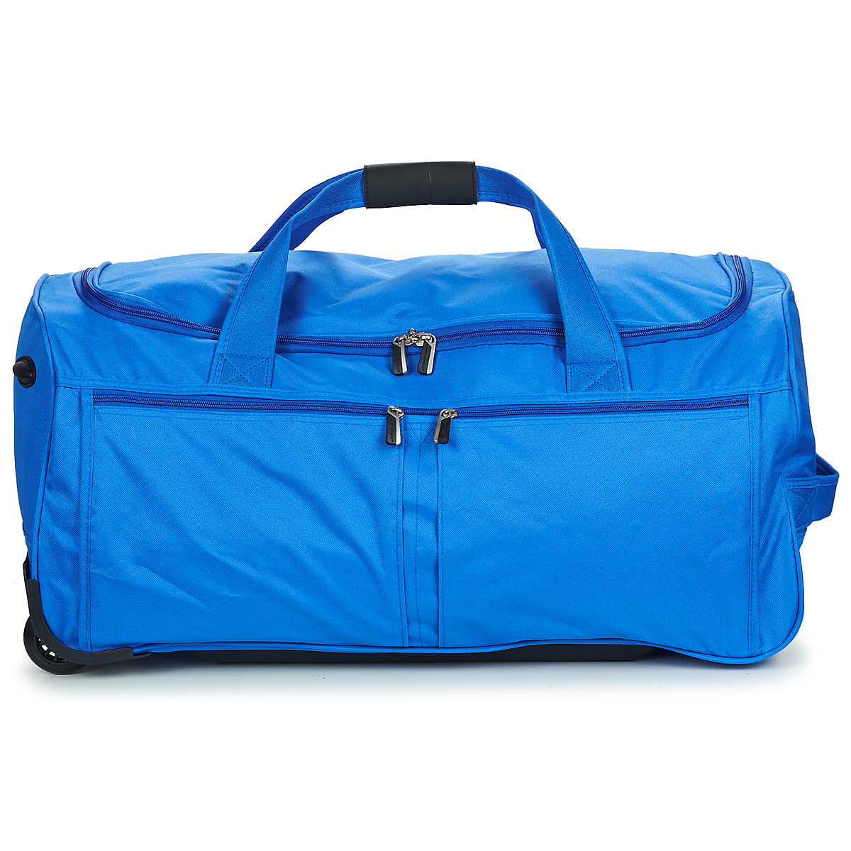 Βαλίτσα με ροδάκια David Jones B-888-1-BLUE