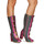 Παπούτσια Γυναίκα Μπότες για την πόλη Irregular Choice DITSY DARLING Ροζ / Green