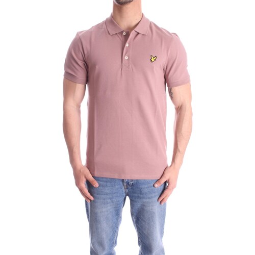 Υφασμάτινα Άνδρας T-shirt με κοντά μανίκια Lyle & Scott Vintage LSSP400VOG Ροζ