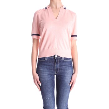 Υφασμάτινα Γυναίκα T-shirt με κοντά μανίκια Ralph Lauren 200902634 Ροζ