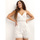 Υφασμάτινα Γυναίκα Ολόσωμες φόρμες / σαλοπέτες La Modeuse 66335_P154084 Άσπρο