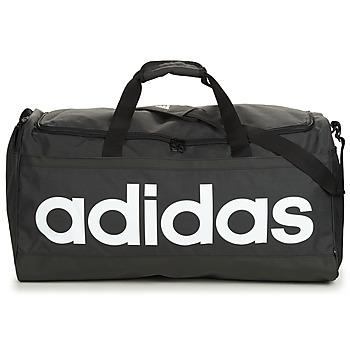 Τσάντες Αθλητικές τσάντες Adidas Sportswear LINEAR DUFFEL L Black / Άσπρο