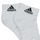Αξεσουάρ Αθλητικές κάλτσες  Adidas Sportswear C SPW ANK 3P Άσπρο / Black