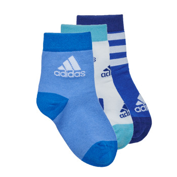 Αξεσουάρ Παιδί Αθλητικές κάλτσες  Adidas Sportswear LK SOCKS 3PP Μπλέ / Άσπρο