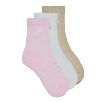 Αξεσουάρ Γυναίκα Αθλητικές κάλτσες  Adidas Sportswear C SPW CRW 3P Ροζ / Άσπρο / Beige