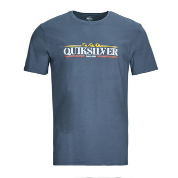 Υφασμάτινα Άνδρας T-shirt με κοντά μανίκια Quiksilver GRADIENT LINE SS Μπλέ