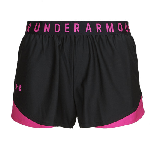 Υφασμάτινα Γυναίκα Σόρτς / Βερμούδες Under Armour Play Up Shorts 3.0 Black / Ροζ