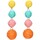 Ρολόγια & Kοσμήματα Γυναίκα Σκουλαρίκια Luna Collection 70339 Multicolour