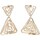 Ρολόγια & Kοσμήματα Γυναίκα Σκουλαρίκια Luna Collection 70169 Gold